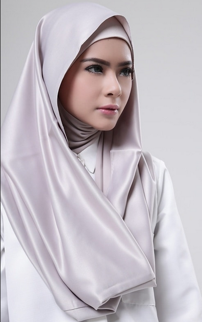 cara memakai tudung