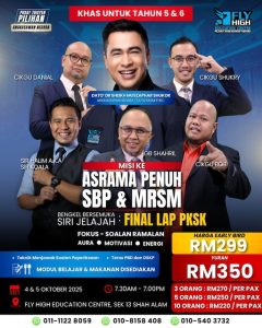 Poster Bengkel Final PKSK ke Asrama Penuh 2025