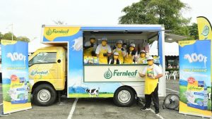 Fernleaf Milk Truck di kempen Kebaikan Nutrisi Untuk Setiap Generasi