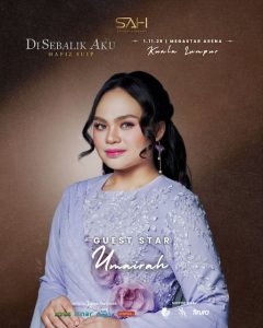 Umai artis undangan Konsert Di Sebalik Aku Hafiz Suip