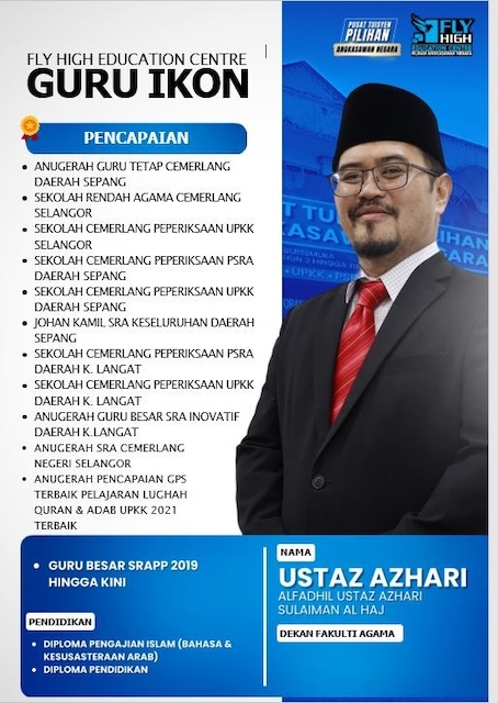 Poster ABI Guru Ikon & Pencapaian Poster ABI sebagai Guru Ikon dengan senarai pencapaian dan anugerah beliau sebagai inspirasi calon UPKK