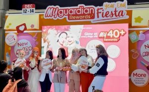 Priscilla Wu, Pengarah Urusan Guardian Malaysia, pada pelancaran MY40+ Rewards