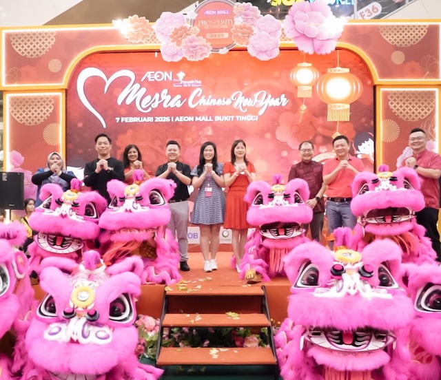 Program Prosperity Blossom AEON Mall Bukit Tinggi bersama pelajar dan komuniti