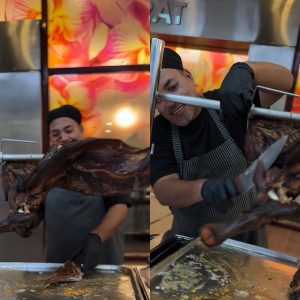 Kambing Kebuli istimewa Bufet Ramadan SACC yang dimasak dengan rempah aromatik