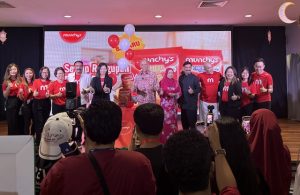 Pelancaran kraker munchys keju coklat di Mydin Subang Jaya