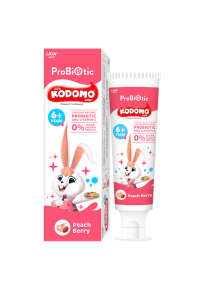Kodomo Probiotic Toothpaste perisa Peach Berry untuk kanak-kanak 6 tahun ke atas