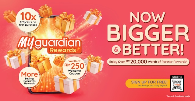 MYguardian Rewards tawaran baucar RM20,000 April 2026 untuk ahli guardian Malaysia