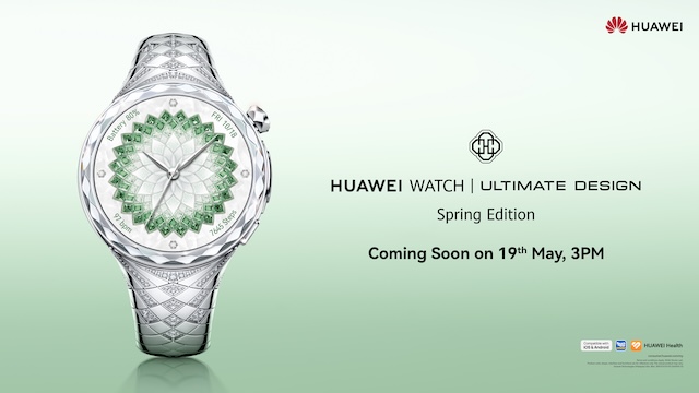 HUAWEI WATCH ULTIMATE DESIGN Spring Edition sesuai untuk gaya hidup mewah