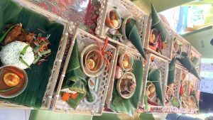 aktiviti DIY nasi dagang platter di Grannies Makan Makan Fest Melawati