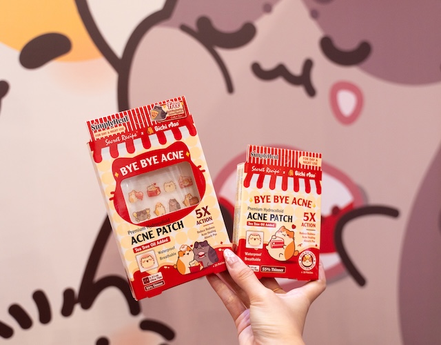 Koleksi tampalan jerawat SimplyHeal Bichi Mao edisi terhad dengan reka bentuk comel
