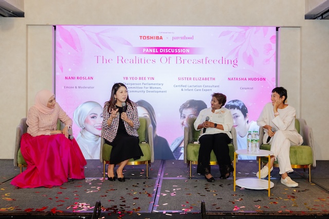 Forum penyusuan susu ibu Toshiba Lifestyle Malaysia