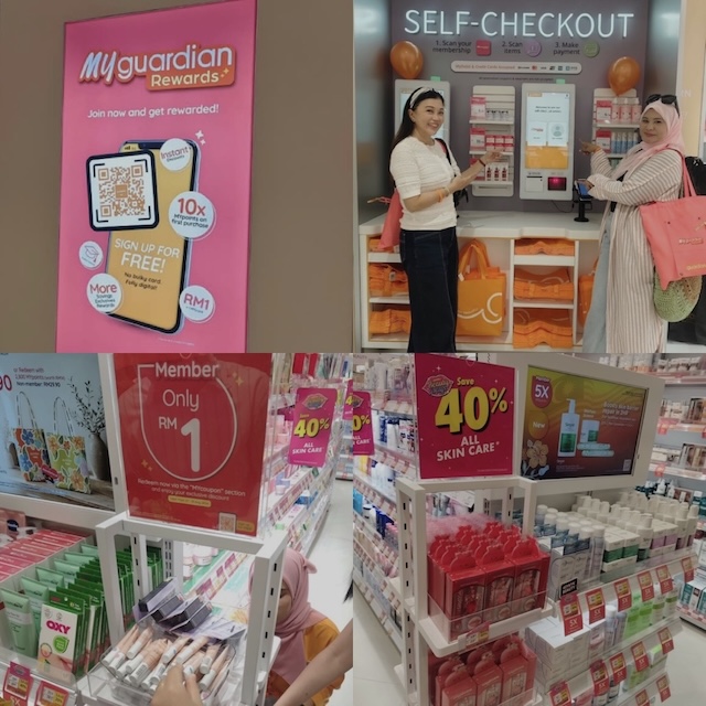 Pelbagai ganjaran dan promosi MYguardian Rewards