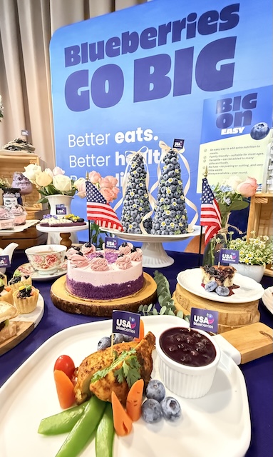 Pelbagai hidangan kreatif menggunakan U.S. blueberries