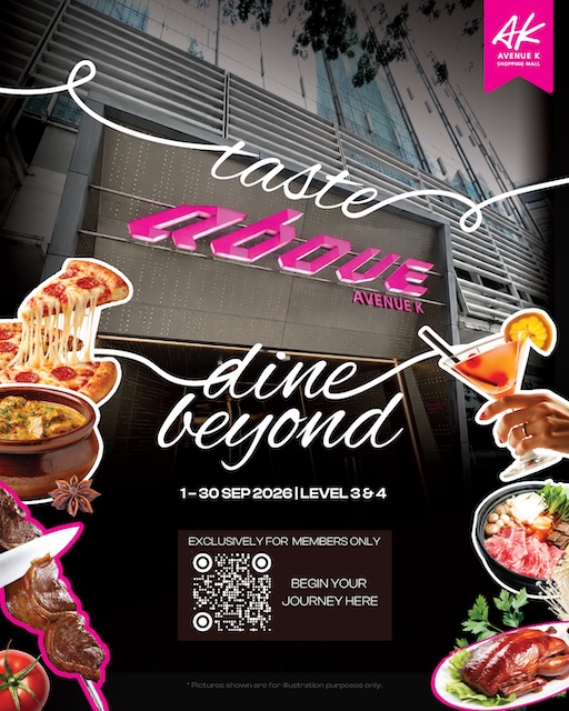 Taste ABOVE Dine Beyond di Avenue K Kuala Lumpur
