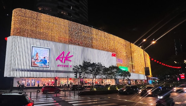 Avenue K Shopping Mall, Kuala Lumpur yang menjadi lokasi kempen Taste ABOVE, Dine Beyond.