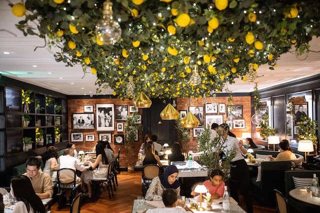 Pengunjung menikmati makanan di Natalina Restaurant Avenue K Kuala Lumpur
