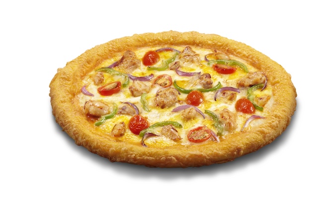 Domino’s Cheese & Steak Chicken Deluxe dengan ayam steak panggang dan tomato ceri