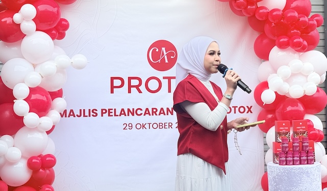 Cikgu Ayu berkongsi tentang produk serbuk minuman botani berperisa Protox